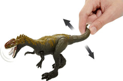 Mattel Jurassic World Monolophosaurus with articulated arms and legs for realistic posing