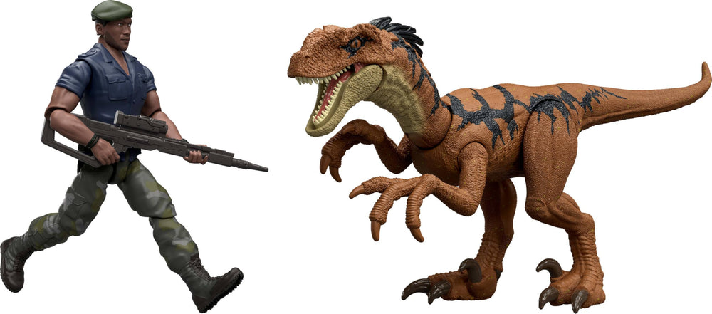 Mattel Jurassic World Rebirth 3.75-inch scale figures for display and play.