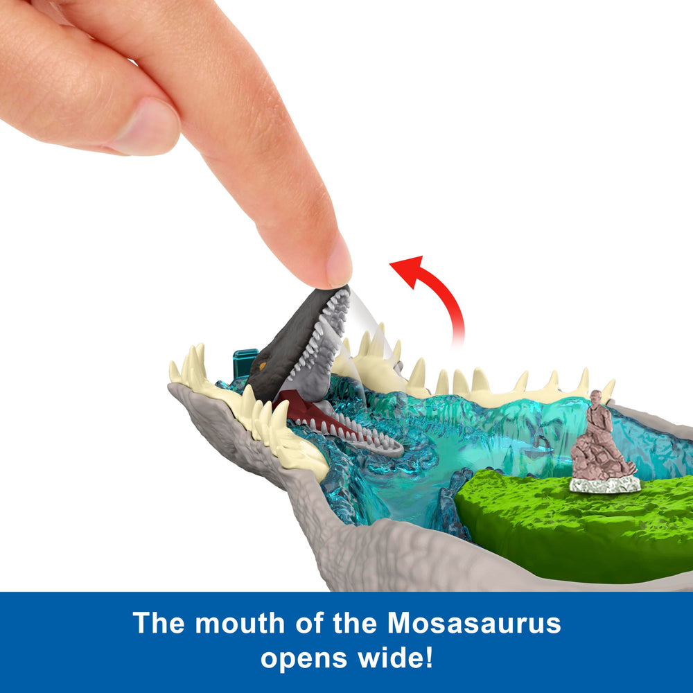 Mattel Jurassic World Rebirth pegs secure figures on play surfaces