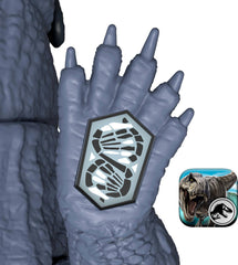 Mattel Jurassic World Rebirth Purussaurus app-scan code enabling digital play