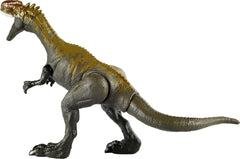 Mattel Jurassic World figure featuring Savage Strike attack and authentic detailing