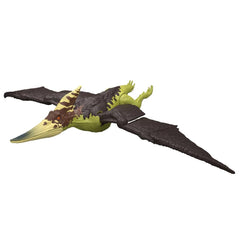 Mattel Jurassic World Wild Roar Pteranodon shows a safe, dramatic wingspan pose for display