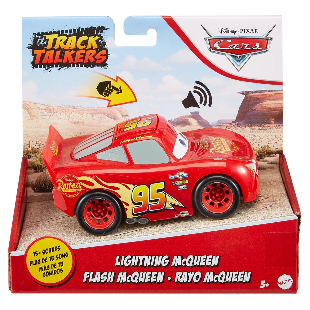 Compact, portable track-ready toy ideal for kids ages three and up.