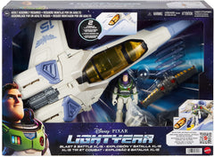 Mattel Lightyear XL-15 model shows simple assembly for quick play