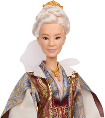 Mattel Madame Morrible platinum updo adds a refined silhouette for display