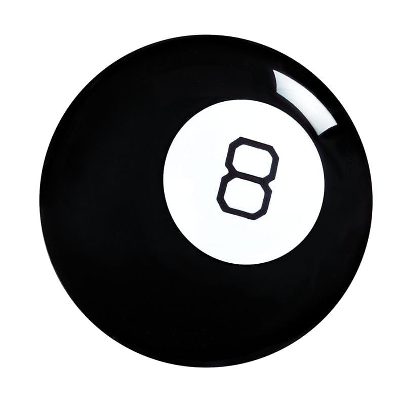 Mattel Magic 8 Ball Pack 3 in-use demonstrates quick yes/no answers.