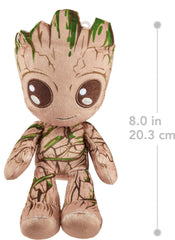 Detail of pleathery boots on Mattel Groot plush adds collectible charm.