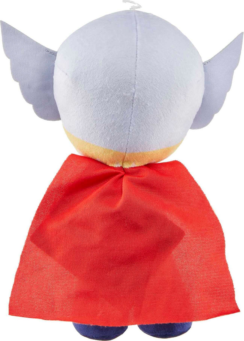 Soft-doll textiles highlight the Thor plush's comfort during story time.