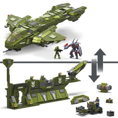 Mattel MEGA Halo UNSC compound forklift vehicle for logistics scenarios