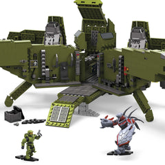 Mattel MEGA Halo UNSC compound fortification barrier adds defensive play