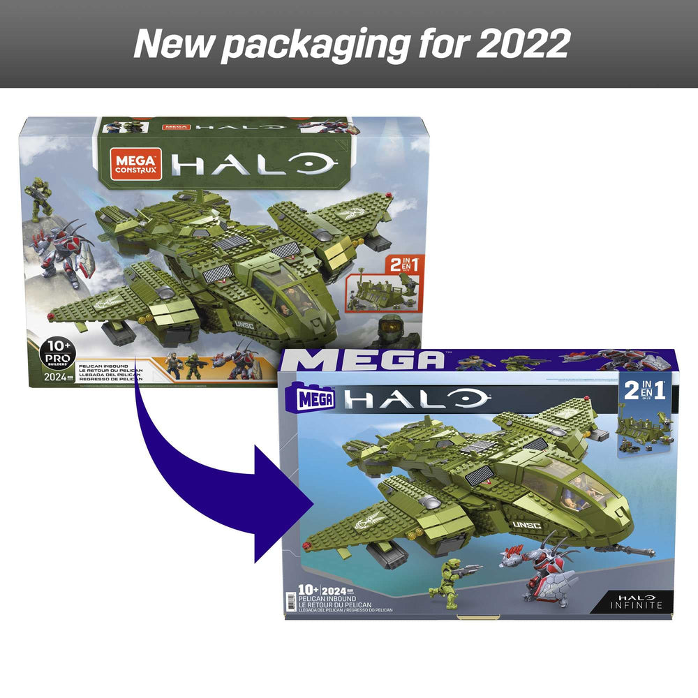 Mattel MEGA Halo micro figures Master Chief detailed poseability