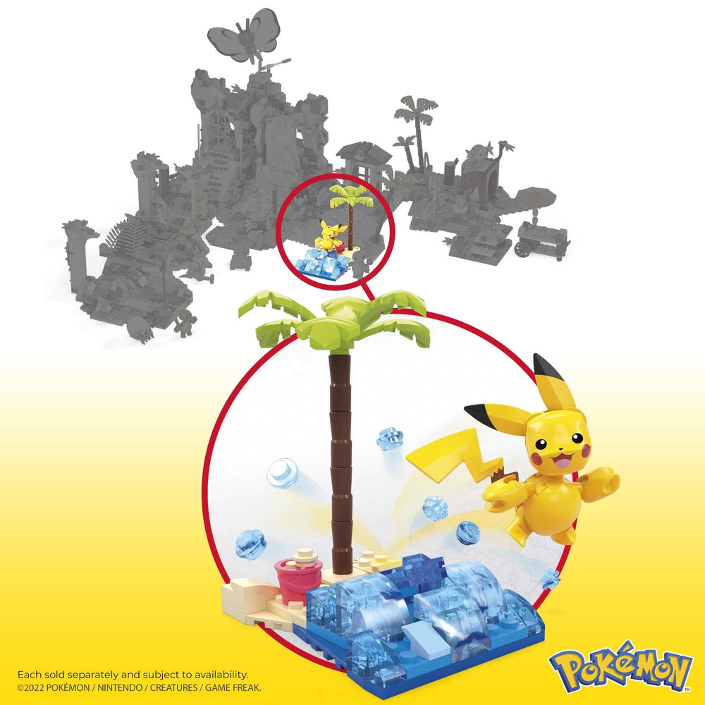 Mattel Mega Pokemon compatibility with Adventure Builder sets boosts play options