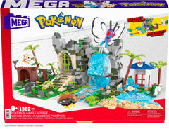 Mattel MEGA Pokémon Jungle Voyage figure set enables dynamic team play.