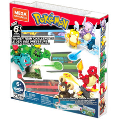 Mattel Mega Pokémon Stadium backdrop enhances dramatic battles and storytelling.