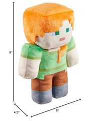 Gift ready Mattel Minecraft Alex plush for kids and collectors