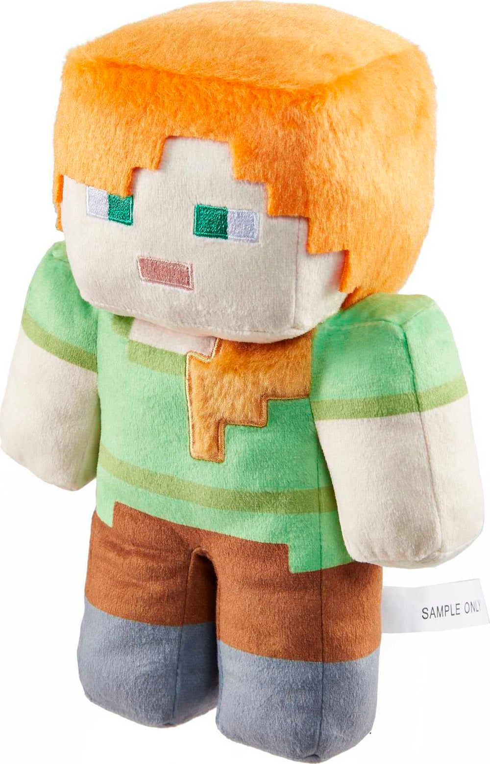 Alex plush close up highlighting premium textiles and pixel details
