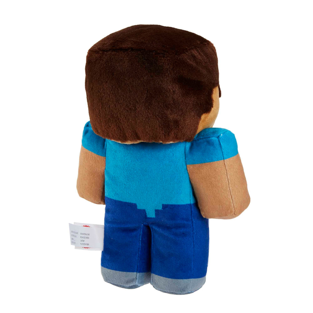 Mattel Minecraft Basic Plush Character makes a great gift for kids and fans 3+.
