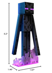 Gift-ready Mattel Minecraft Diamond Enderman figure for fans.