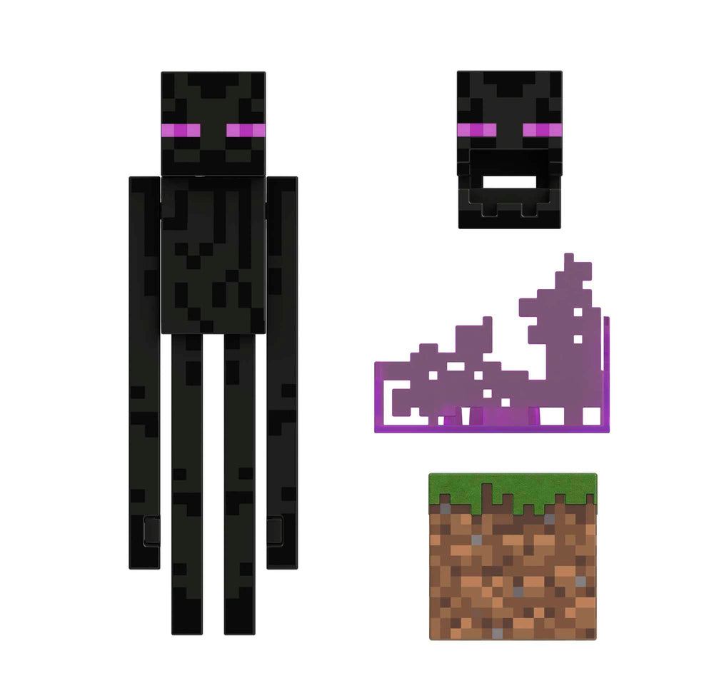 Mattel Minecraft Diamond Enderman packaging suitable for display or gift-ready.
