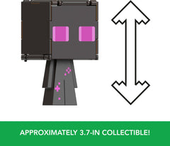 Mattel Minecraft Flippin' Figs 3.75-inch scale fits on shelves and displays.