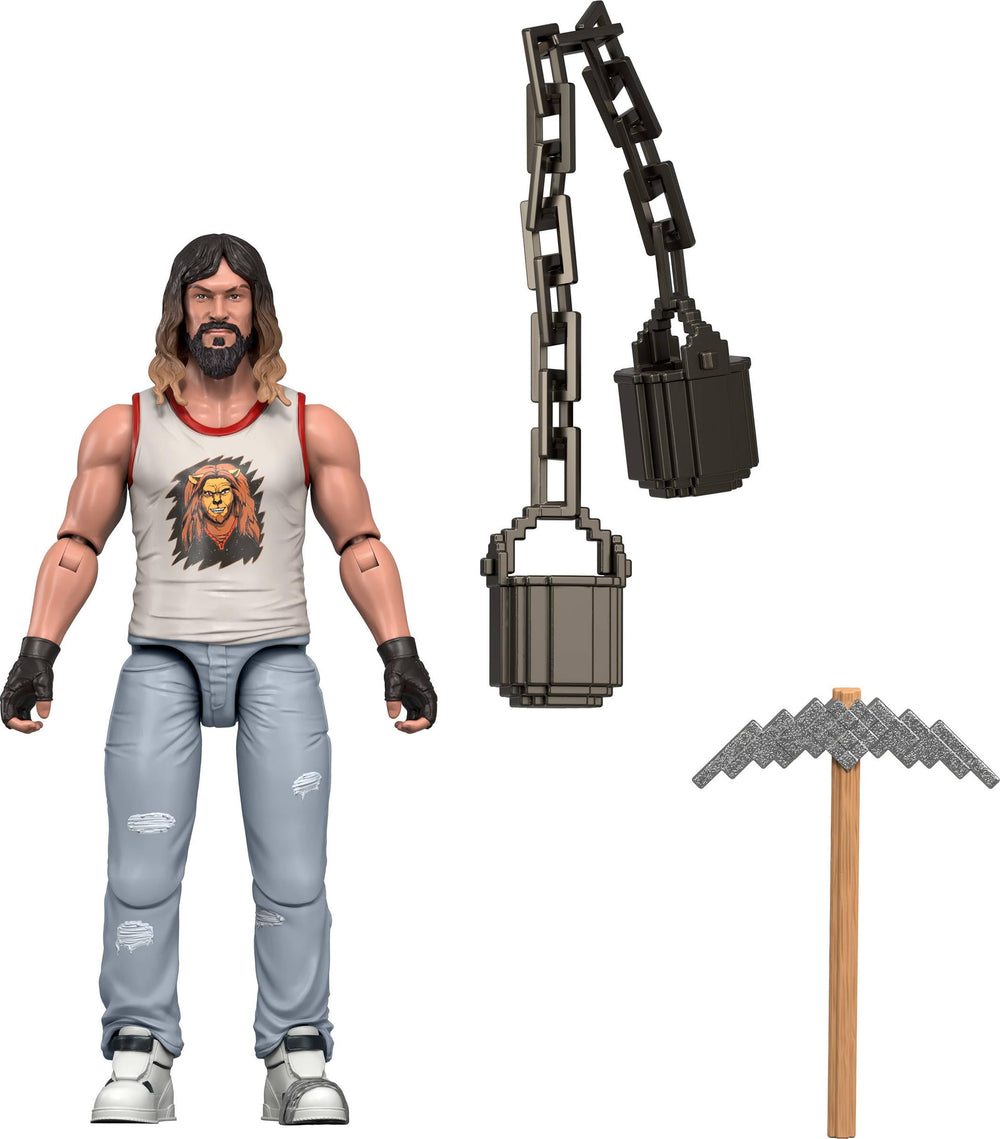 Mattel Minecraft Garrett figure in 3.25-inch scale for imaginative play and display.