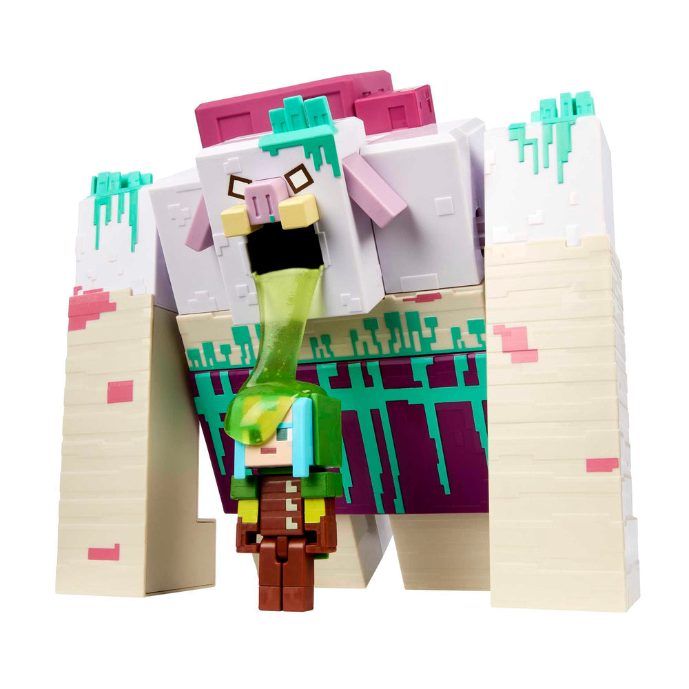 Authentic, detailed Devourer design highlighting Minecraft Legends styling