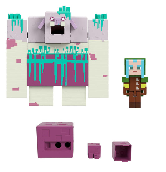 Mattel Minecraft Legends Devourer with slime attack for imaginative play