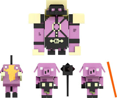 Mattel Minecraft Legends Nether invasion piglin runt ready for action-packed play