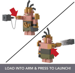 Portal Guard bludgeon weapon ready for Smash Attack action by Mattel.