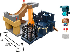 Monster Spawner cage in Mattel Minecraft Mini Mode adds trap elements