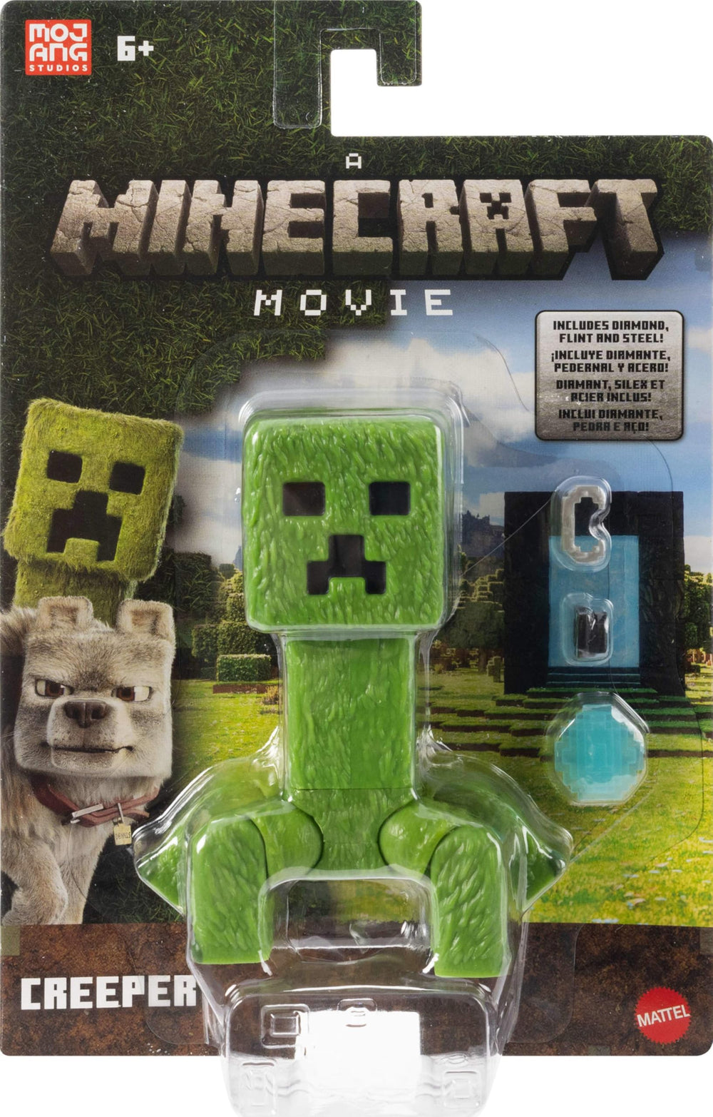 Mattel Minecraft movie-inspired collection inspires creative scene-building and display.