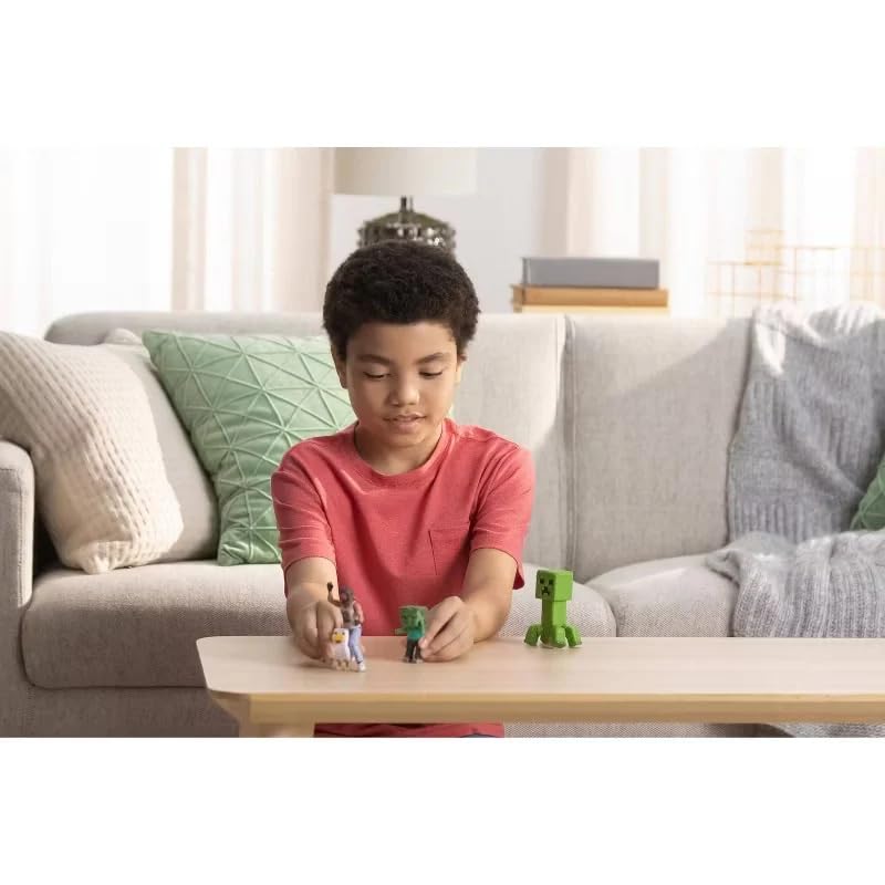 Mattel Minecraft Woodland Mansion accessories support creative battles and setup
