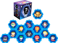 Mattel NANO PODS mystery box showcasing a surprise DC character.