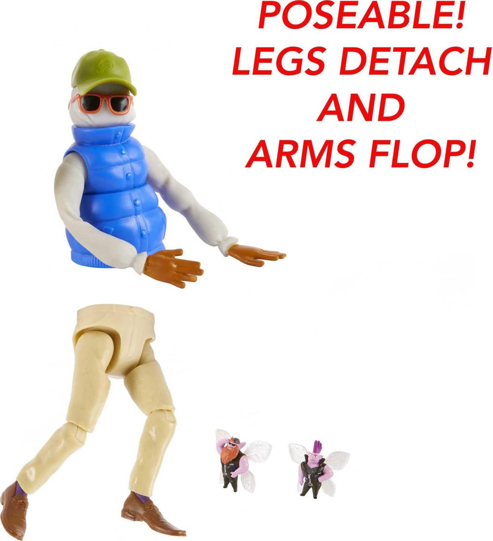 Mattel Onward Dad figure split design supports wider storytelling and play.
