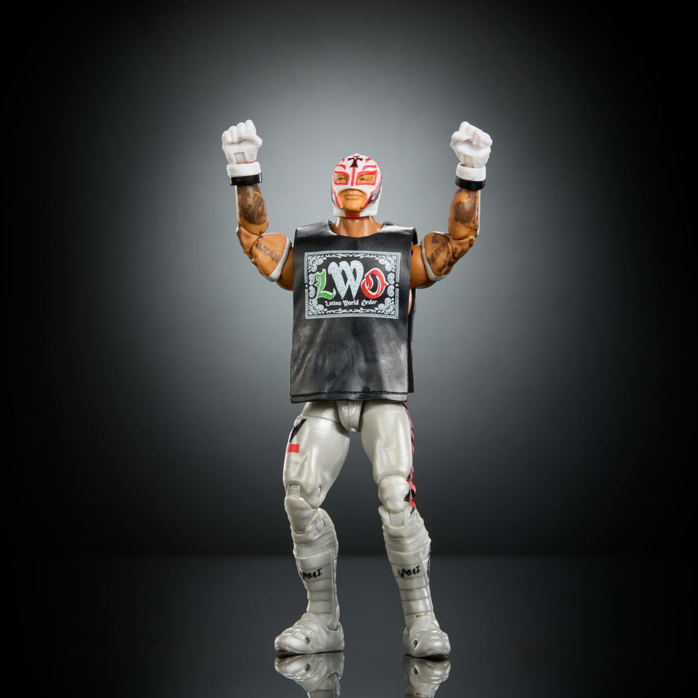 Rey Mysterio Elite accessories for authentic display and play
