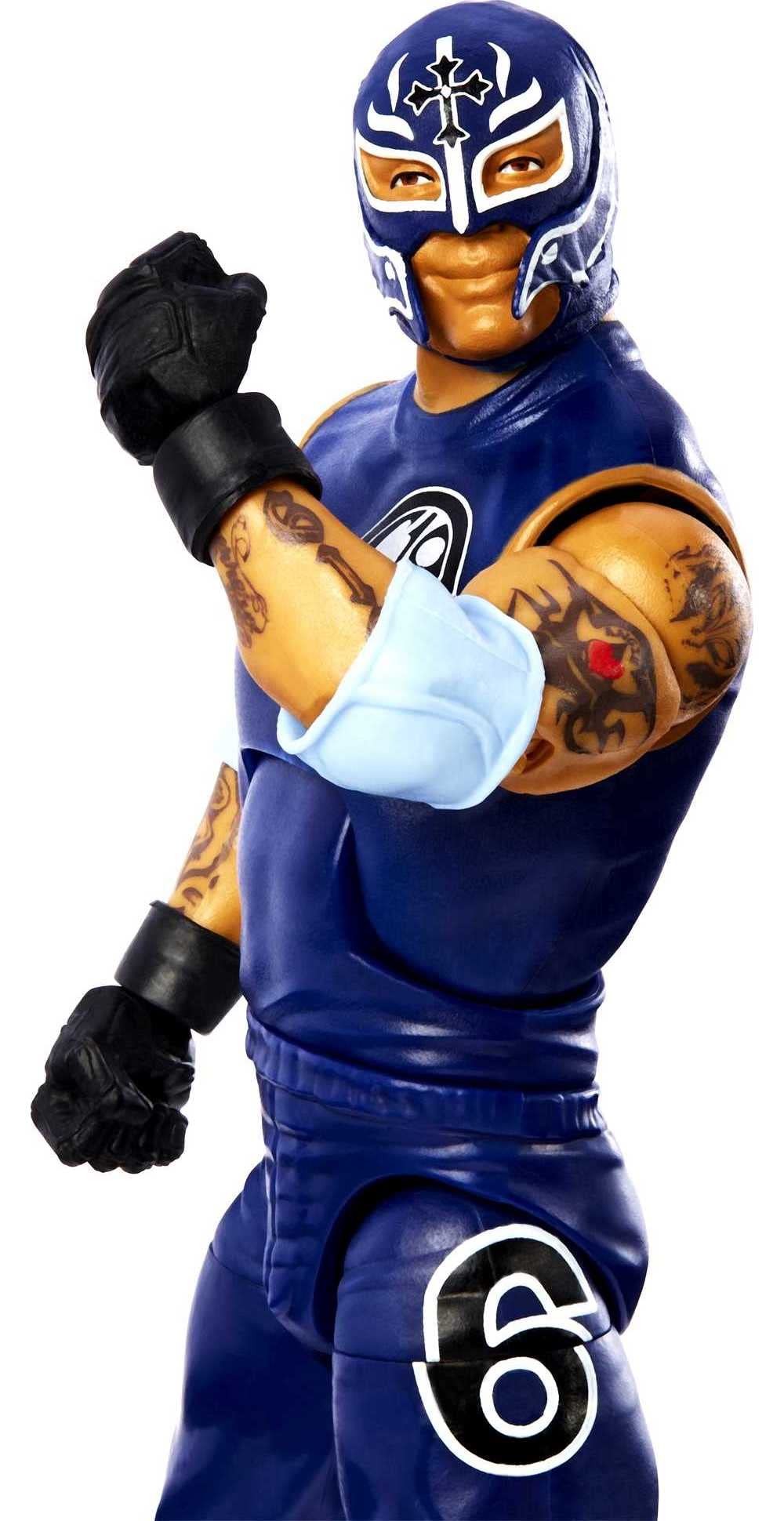 Mattel Rey Mysterio Elite with 25-point articulation for poses