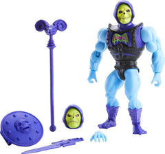 Mattel Skeletor Deluxe figure front view for display and storytelling