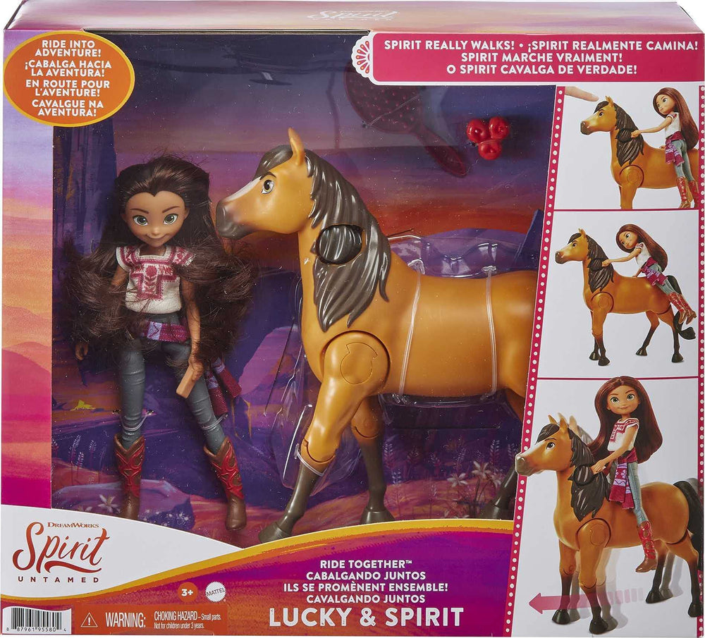 Mattel Spirit Untamed apples snack accessory for interactive feeding moments.