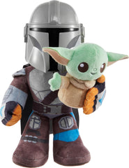 Mattel Star Wars Clan of Two Mandalorian 11-inch plush for cuddling