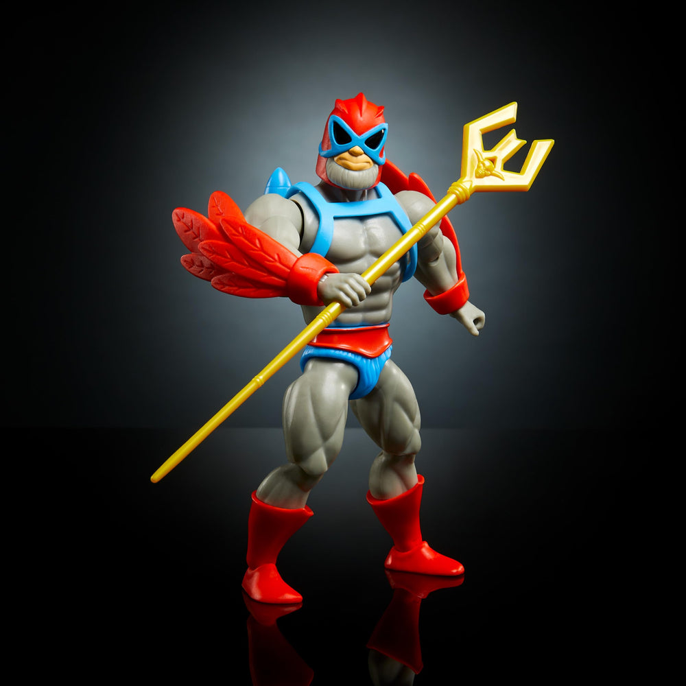 Mattel Stratos Origins figure featuring back harness with rockets for dynamic flight poses.