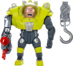 Mattel Street Sharks Dr. Piranoid action figure for nostalgic display and imaginative play.