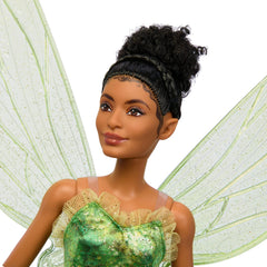 Mattel Disney Tinker Bell with brushable hair for styling fun.