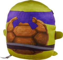 Mattel TMNT Cuutopia Mikey plush with orange mask, a vibrant collectible
