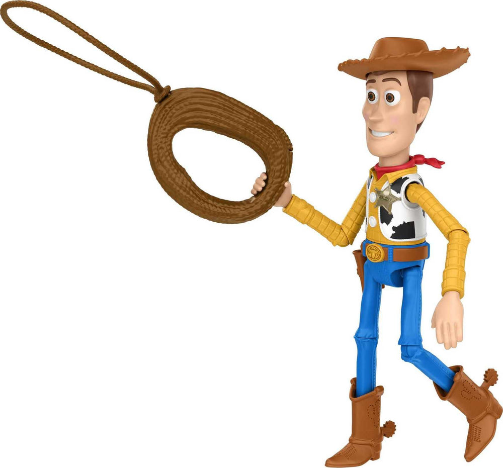 13 movable joints enhance poseability for dynamic Toy Story adventures with Woody