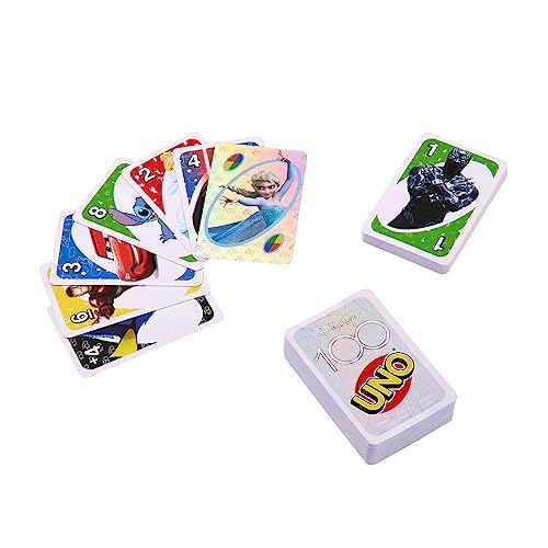 Mattel UNO Disney 100 foil card adds collectible sparkle for fans