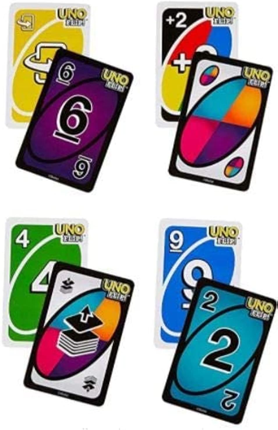 Mattel Uno No Mercy players in action during a lively group game