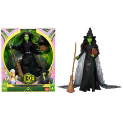 Mattel Wicked Elphaba doll in a true-to-movie gown and cape for imaginative play and display