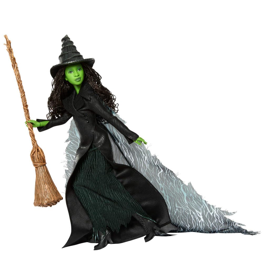 Mattel Wicked Elphaba removable outfit enables quick style changes