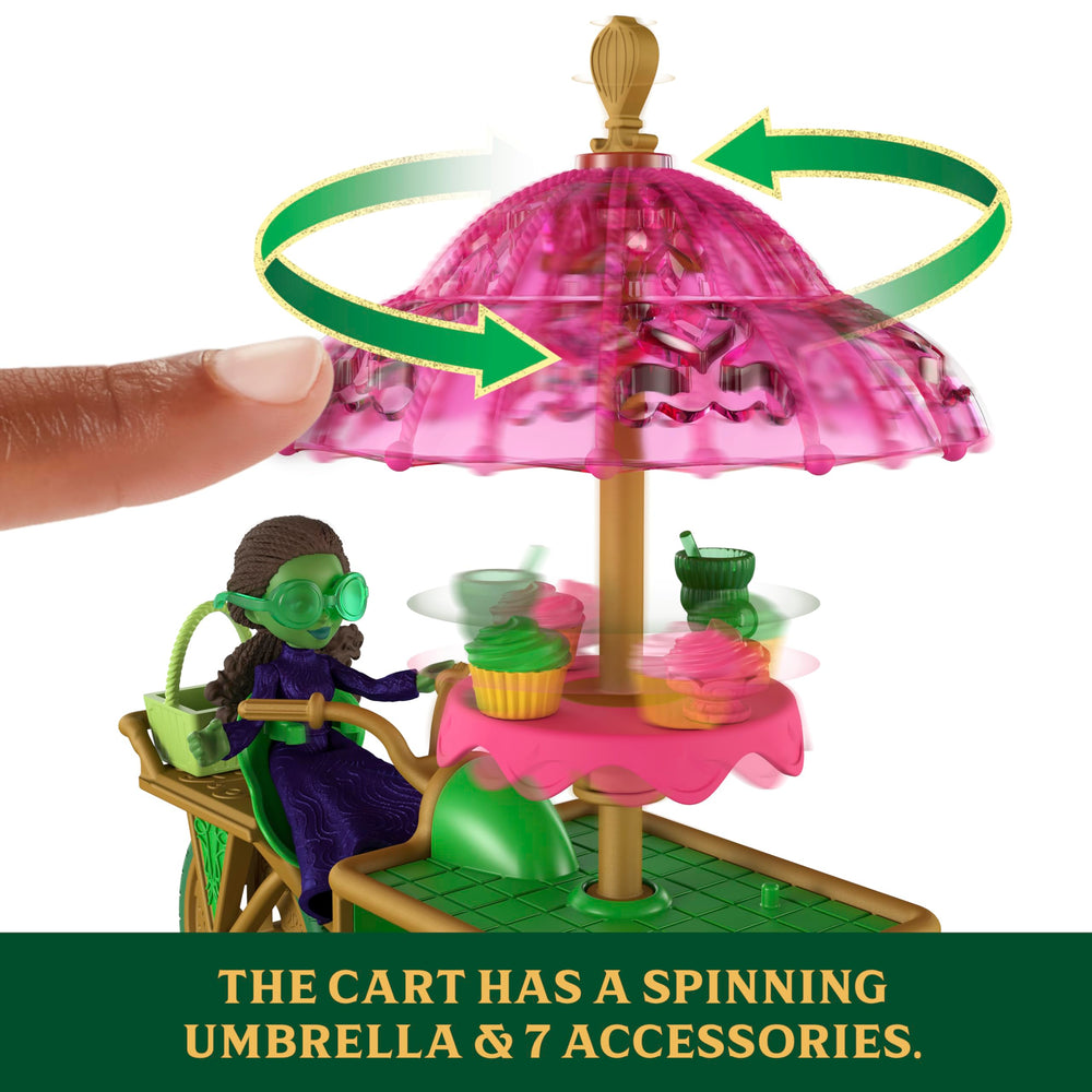 Mattel Wicked umbrella spins to boost pretend play
