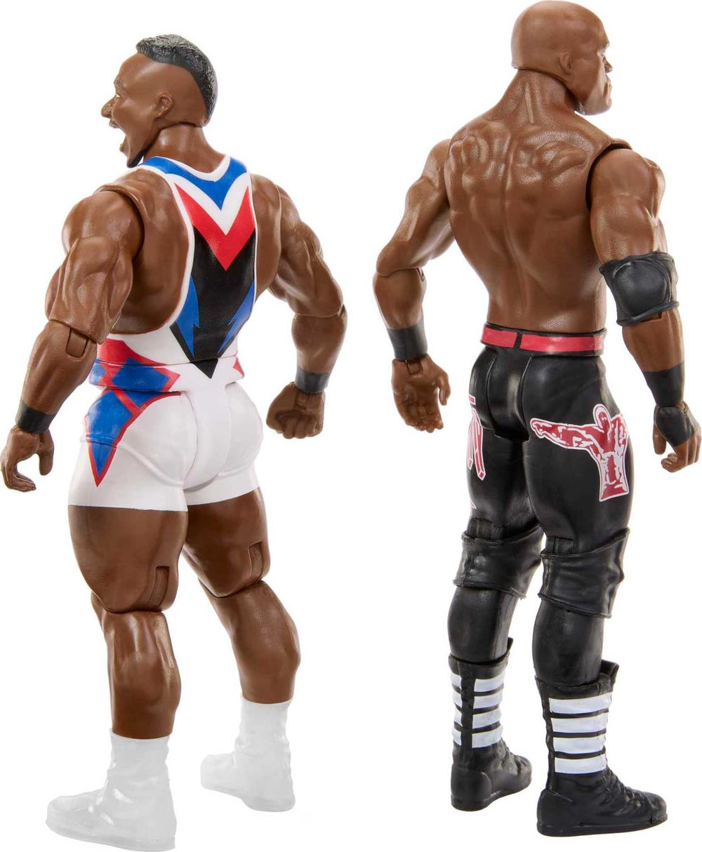Mattel WWE 6-inch figures in pose-ready stance for action scenes
